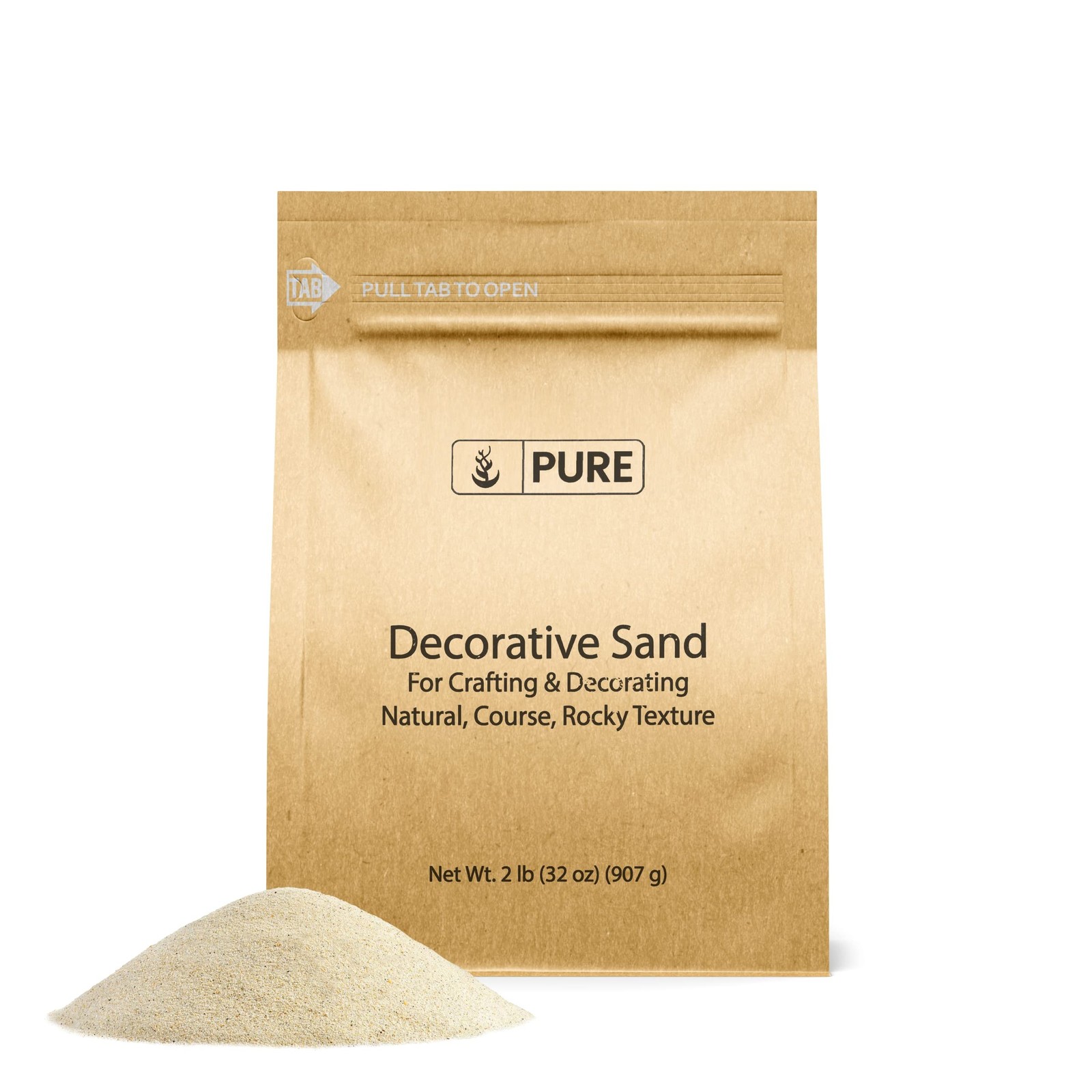 PURE ORIGINAL INGREDIENTS Natural Decorative Sand (2 lbs) Real Sand, Crafts, ... gallery