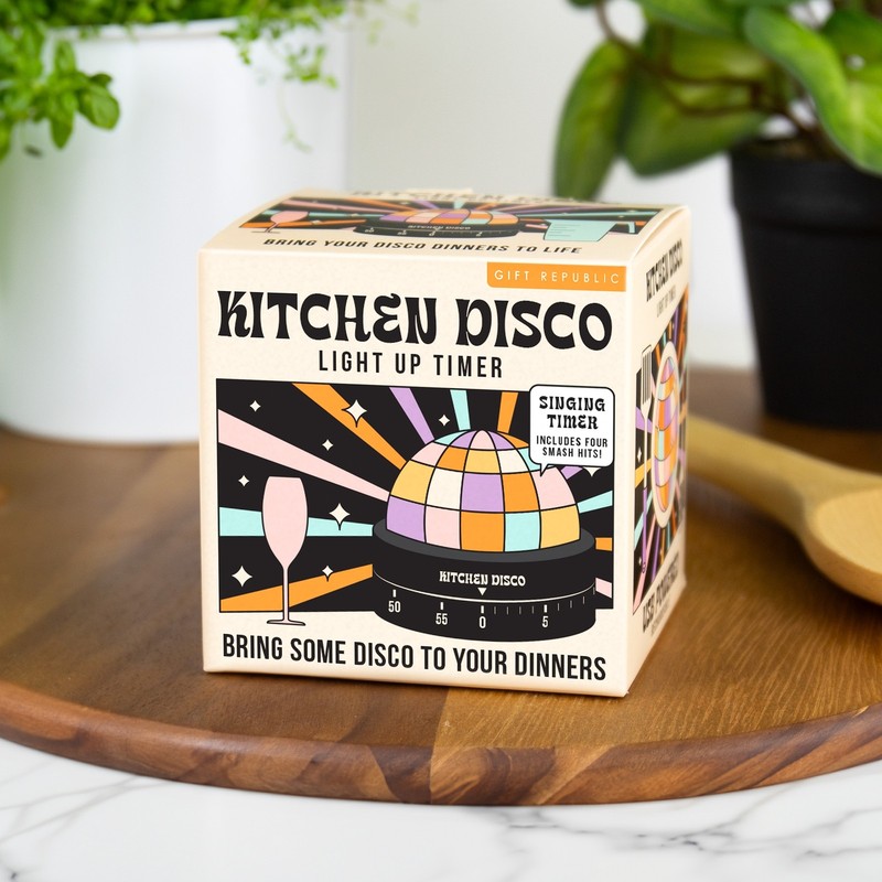 ⏱️ Kitchen Disco Timer – Light-Up 60-Minute Cooking Gadget ✨ USB Rechargeable 🎁 gallery