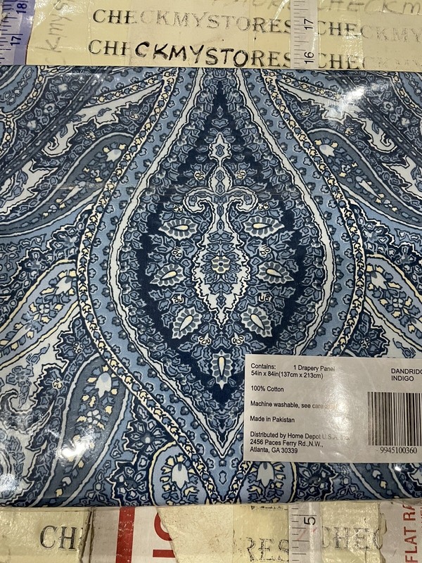Home Decorators Collection Semi-Opaque Dandridge 84 in. L Cotton Drapery Panel gallery