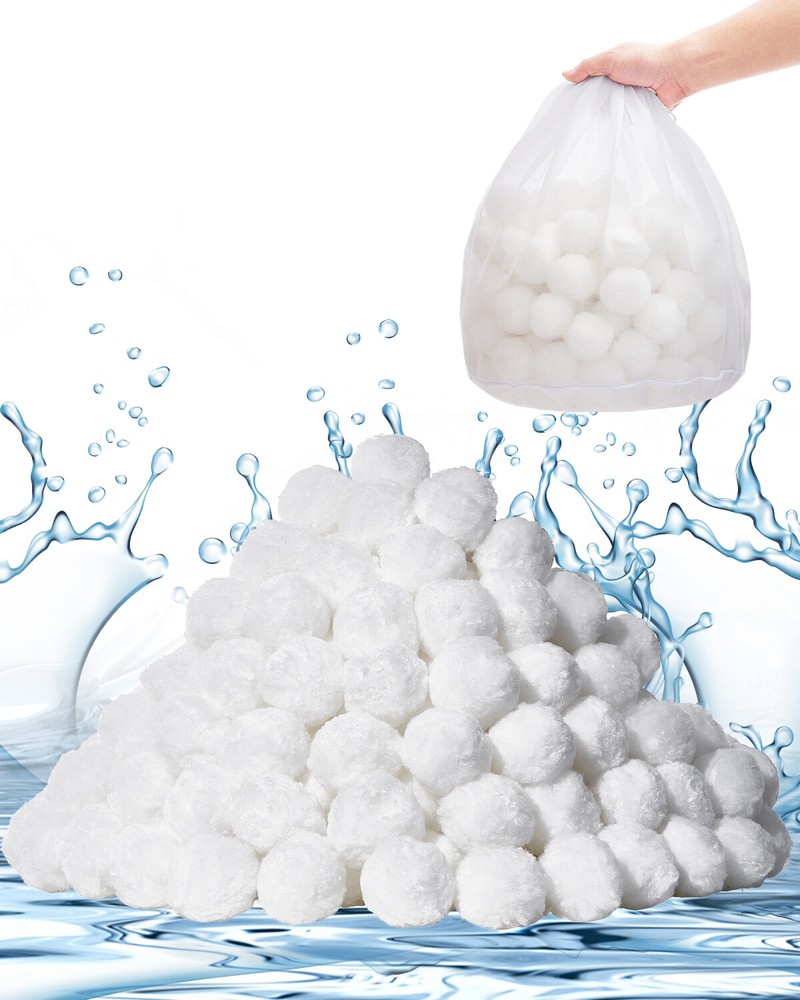 Pool Filter Balls for Sand Filter Pump 3.5 lbs Reusable for Swimming Pool