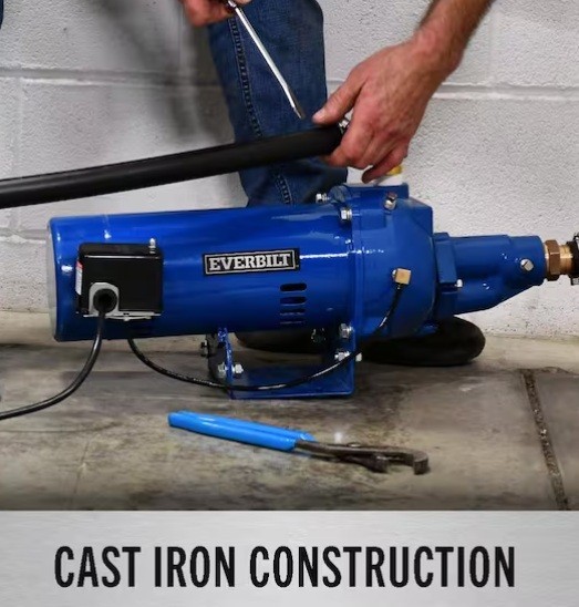 Everbilt 1 HP Professional Convertible Jet Pump 1011677536 gallery