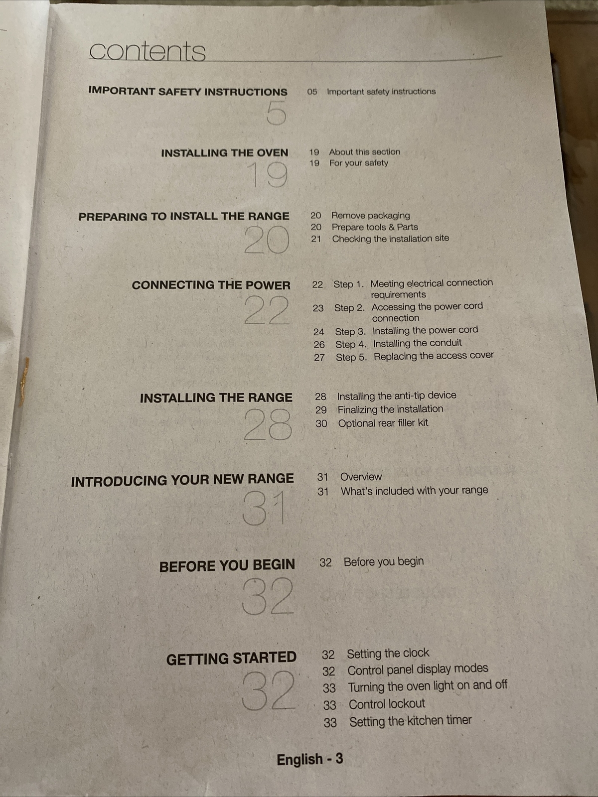 Samsung Electric Range User Manual (includes Install Instinct) NE589710WS gallery