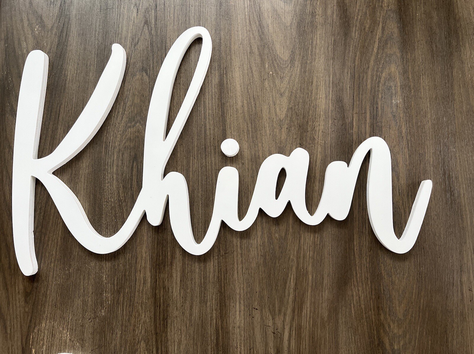 Custom Name Sign Wood 20in gallery