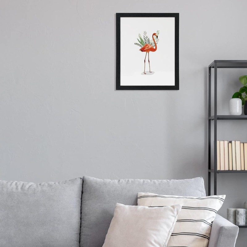 11X16 Picture Frame in Black - Horizontal and Vertical Formats for Wall - Compos gallery