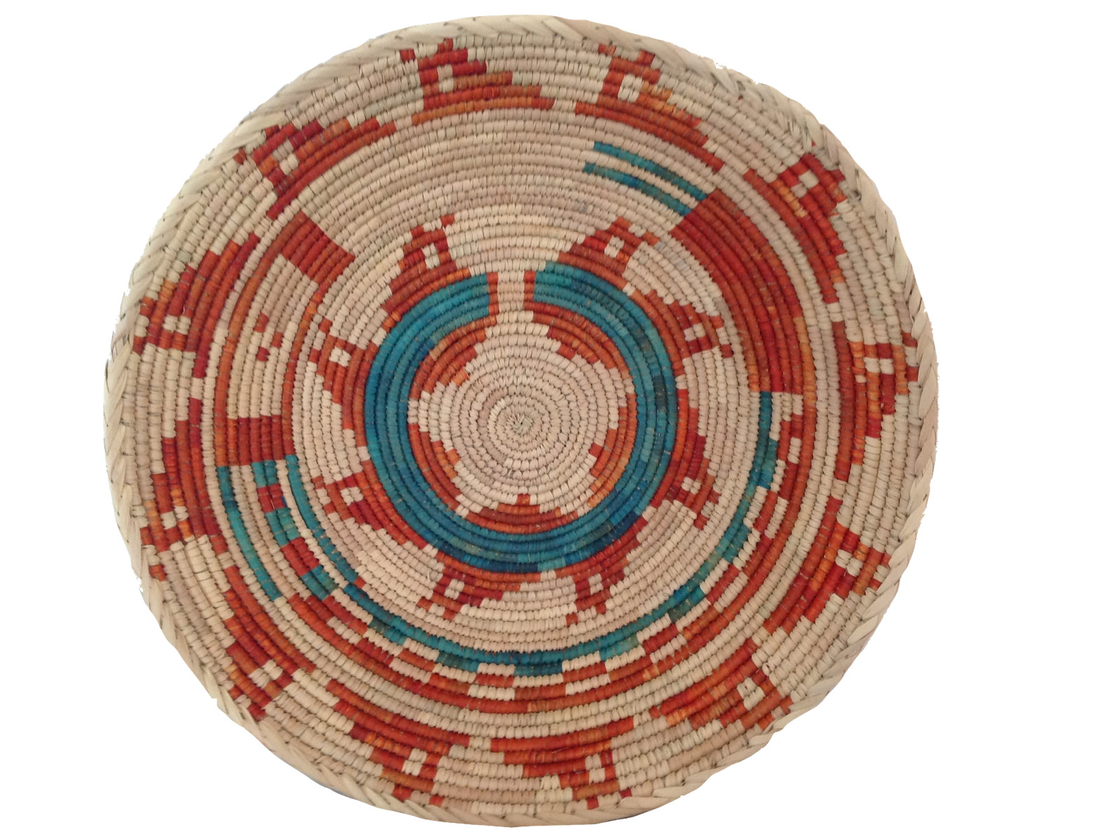13" - 15" Inches Handmade Hand-Woven Southwestern Design Basket SZM-288 gallery