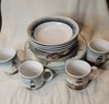 Oneida By The Sea 4 Place Setting - 4 11" Plates, 3 8" Plates, 4 Bowls, 4 Cups gallery