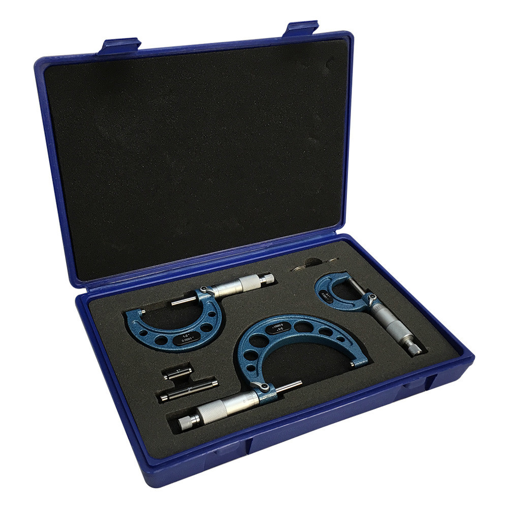 Standard Single Hand 0-3 Inch Range Outside Micrometer gallery