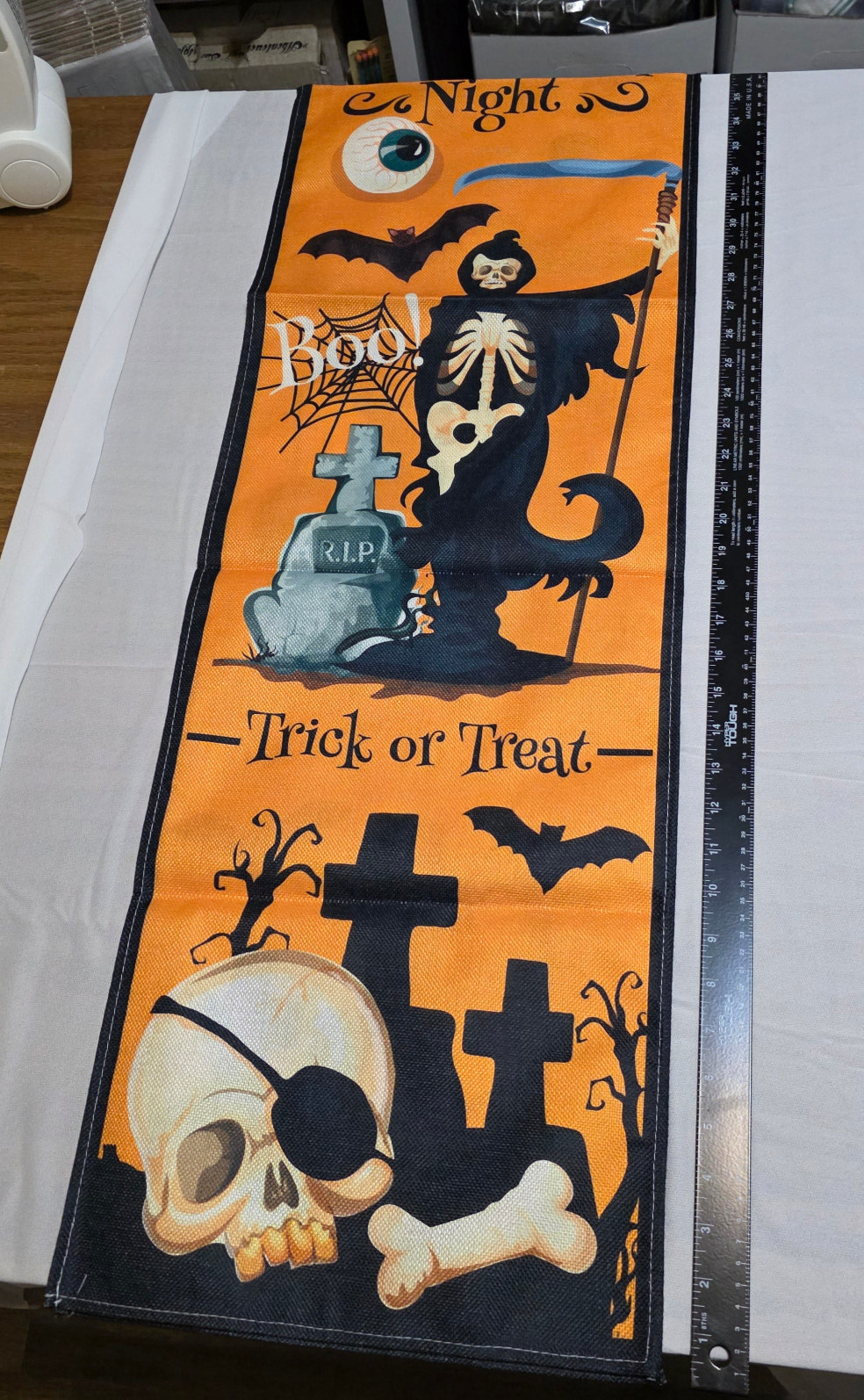 Halloween Table Runner 13 Inches Wide by 6 Feet Long gallery