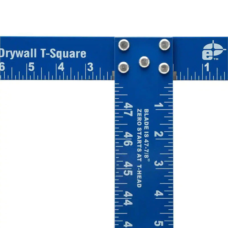 T-Square Drywall High Contrast Durable Aluminum Finish Heavy Duty 48 In. NEW gallery