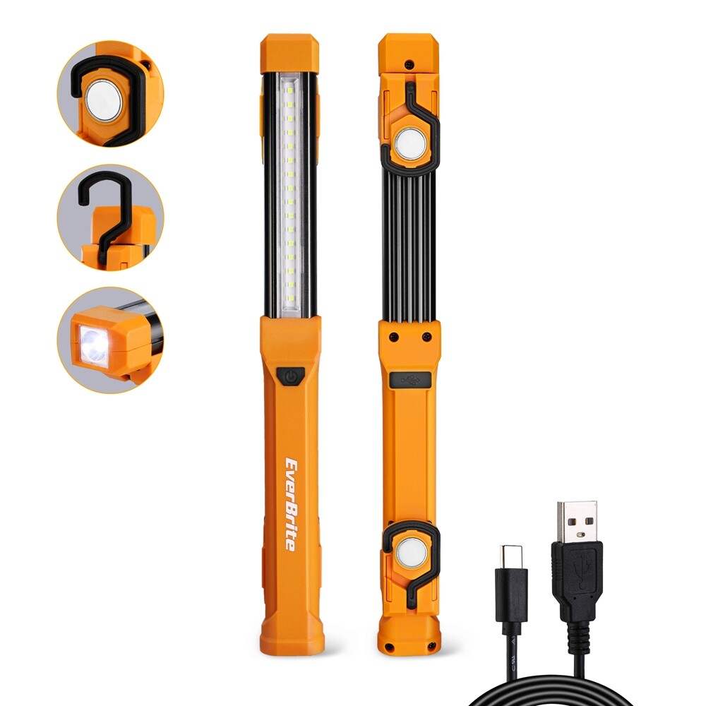 EverBrite 2-Pack 1000LM LED Work Light with 4 Lighting Modes for Car Repair gallery