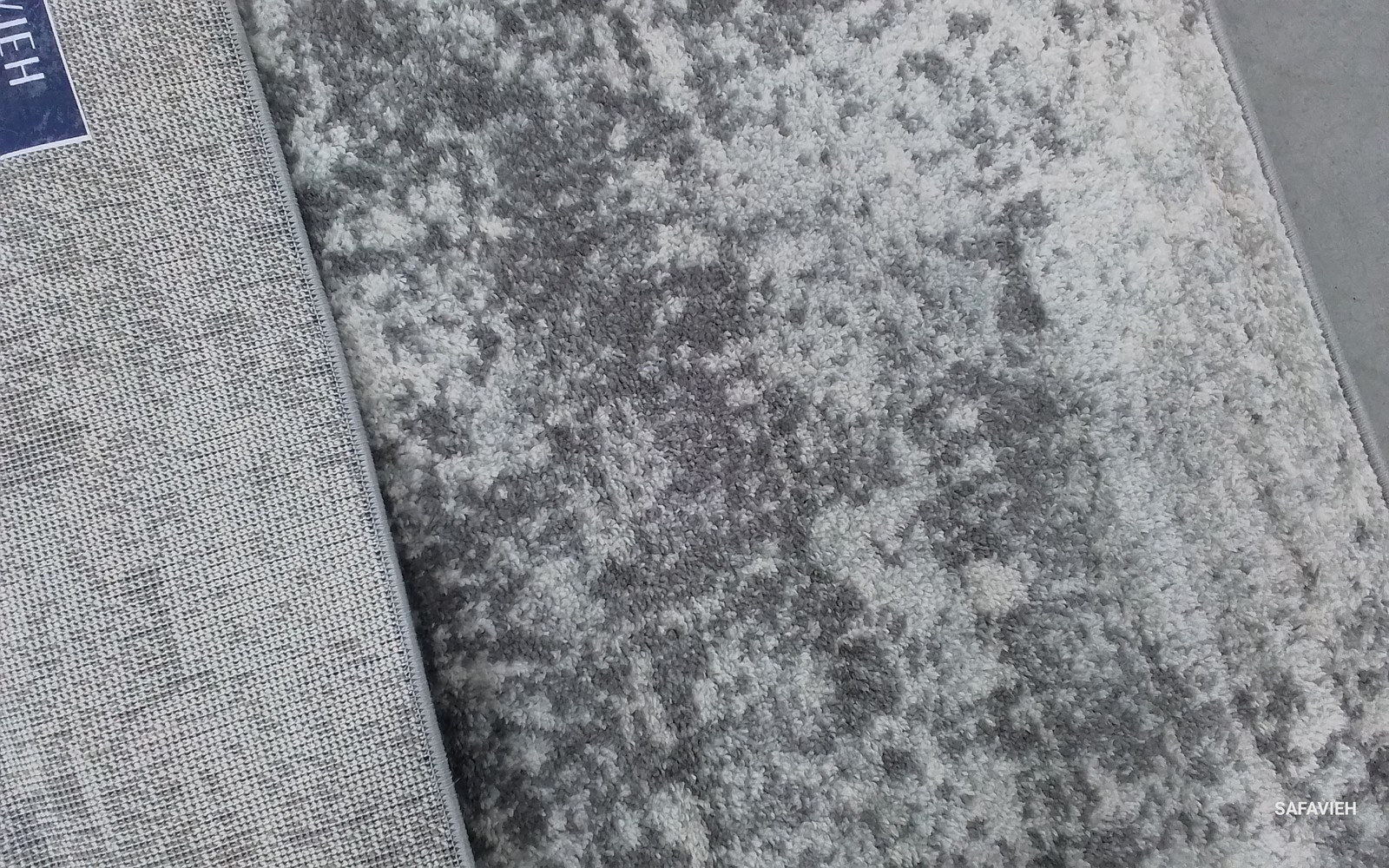 IVORY / GREY 6'-7" x 6'-7" Back Stain Rug, Reduced Price 1172796636 TUL209B-7SQ gallery
