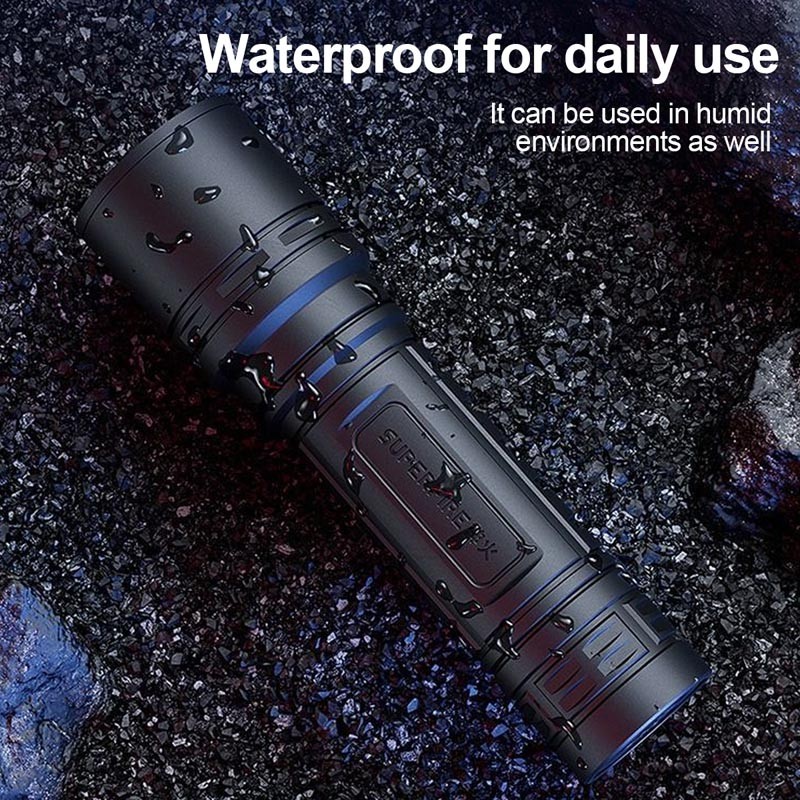 Super Bright LED Tactical Portable Torch Camping Outdoor Lamp USB Rechargeable gallery