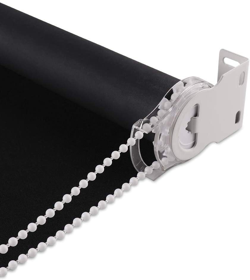 Blackout Roller Shades Window Blinds Room Darkening Curtain Waterproof Fabric gallery