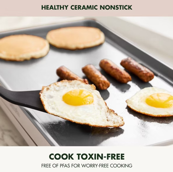 GreenPan Advanced Griddle with Warming Drawer gallery