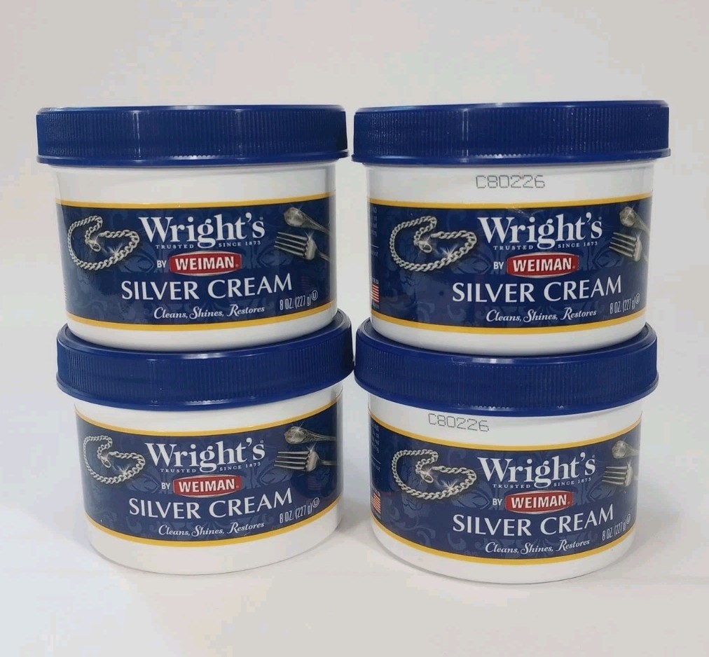 Wright's Silver Cleaner and Polish Cream - 8 Oz 4PACK gallery