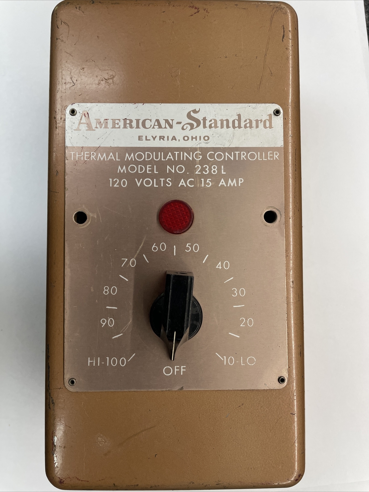 American Standard Thermal Modulating Controller 2387L 120v 15 Amp INF-120-94 gallery