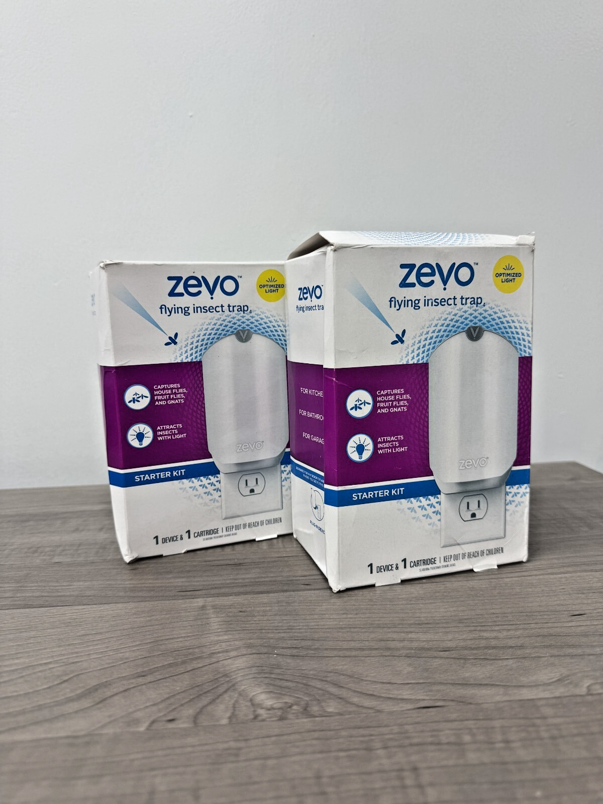 Zevo Electric Flying Insect Trap Starter Kit 2 Pack gallery