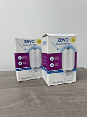 Zevo Electric Flying Insect Trap Starter Kit 2 Pack