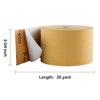 Grit Gold Longboard, Sandpaper Roll 2-3/4, Self Adhesive Sandpaper, 20 Yards gallery