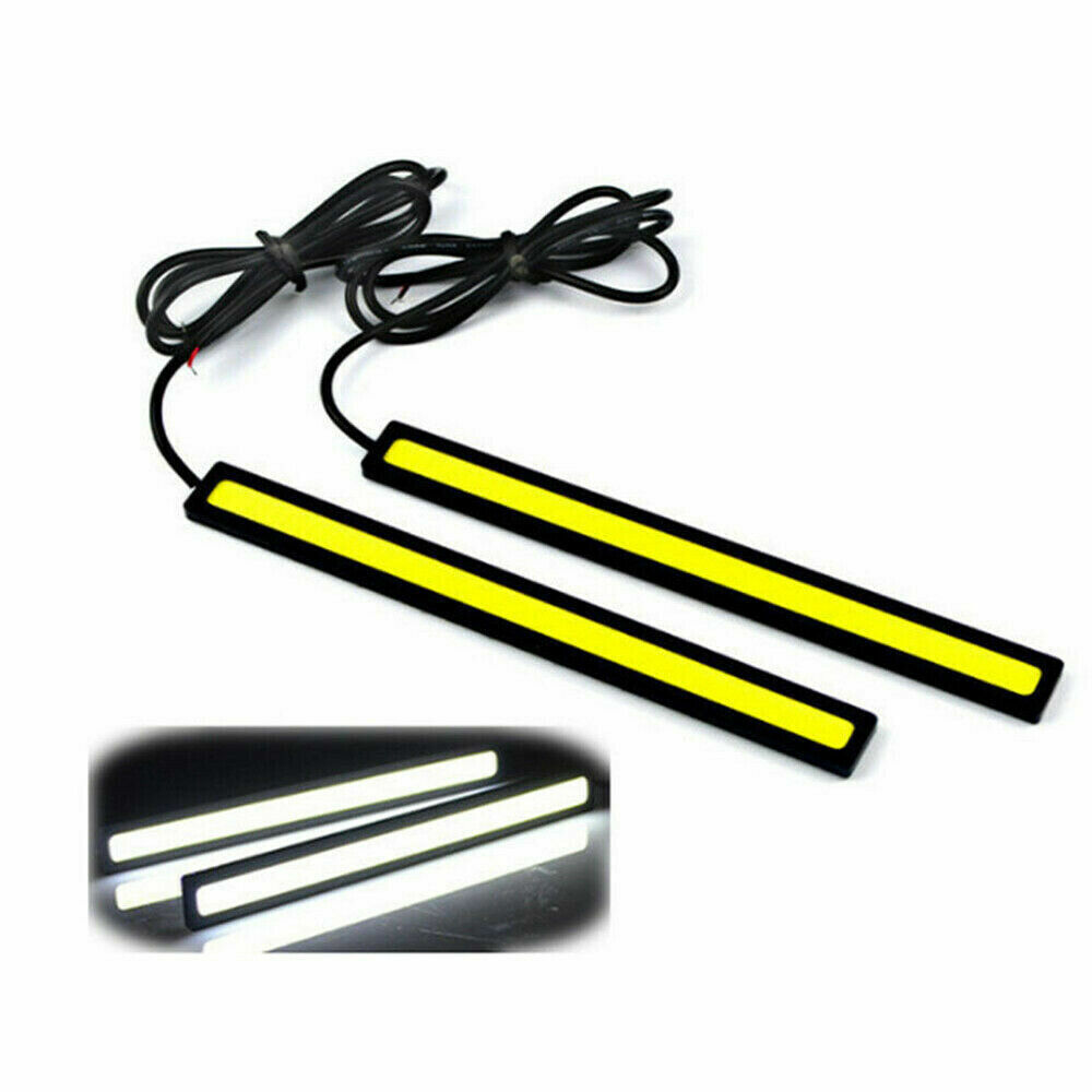 12pcs 12V LED Car Interior White Strip Lights Bar Lamp Car Van Boat Home TD gallery