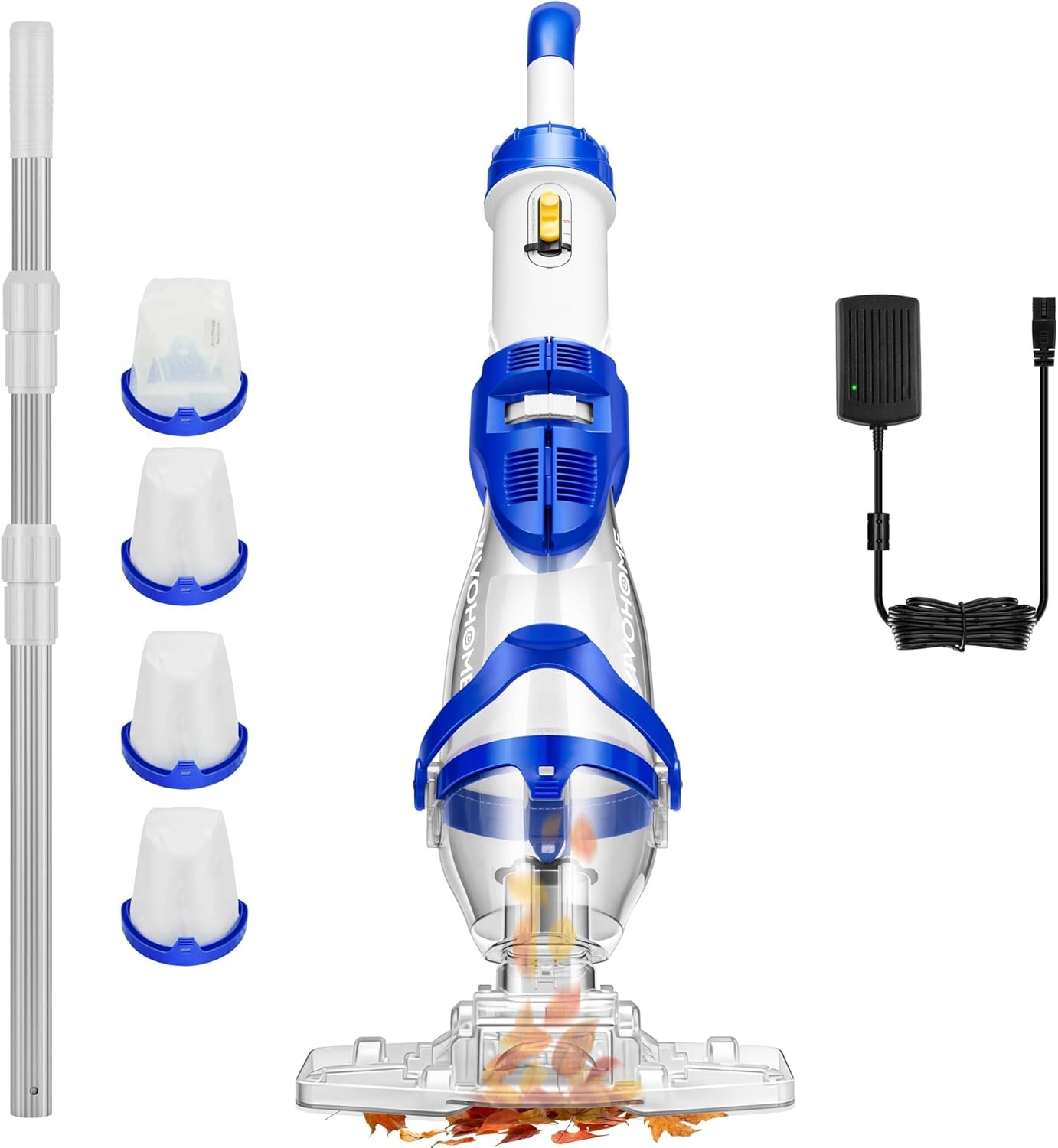 VIVOHOME 1140GPH Handheld Pool Vacuum Cordless 75min gallery