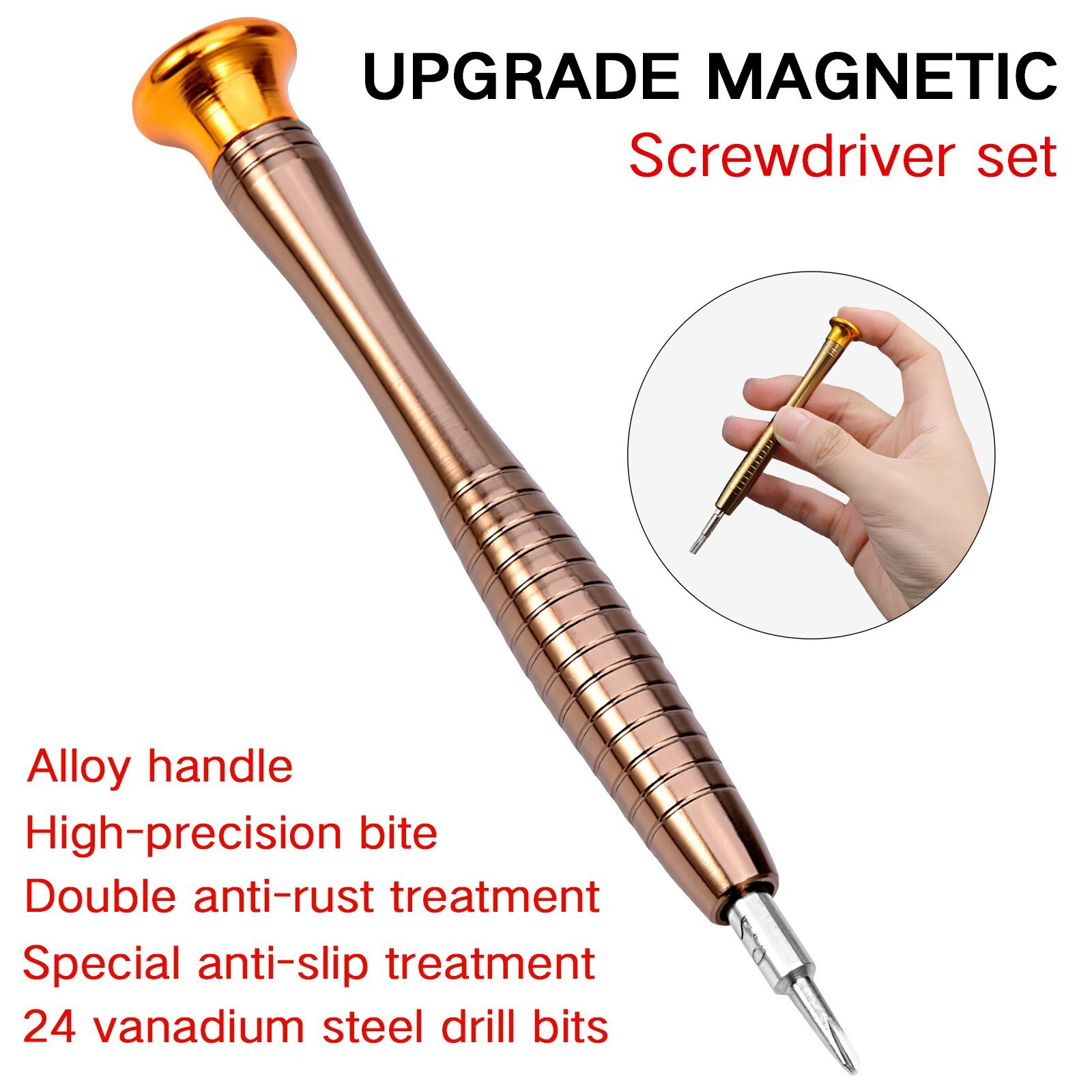 25 IN 1 Small MINI Repair Precision Screwdriver Torx Tool Kit Set Phones Fix gallery
