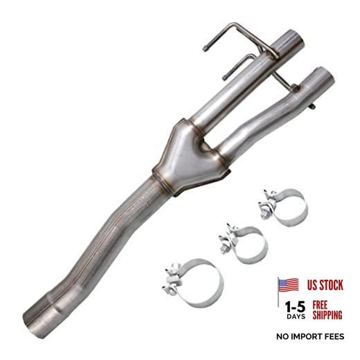 Direct-Fit Muffler 409S,2-Chamber Exhaust Muffler Kit Fits Exhaust 2009-2018 gallery