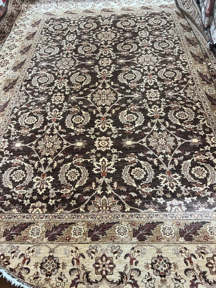 12' x 16'3" Pakistani Peshawar Oriental Rug - Hand Made - 100% Wool - Veg Dye