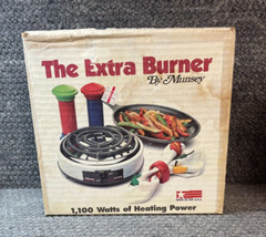 The Extra Burner by Munsey Model FB1 – 120 Volts AC – 1100 Watts
