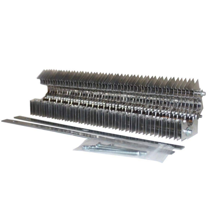 Fin Clamp Baseboard Element for 3/4 In. Copper Baseboard Piping 2 Ft. Section gallery