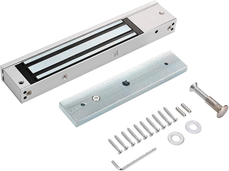 RFID Keypad Door Access Control Kit with 600Lb Magnetic Lock & Exit Button gallery