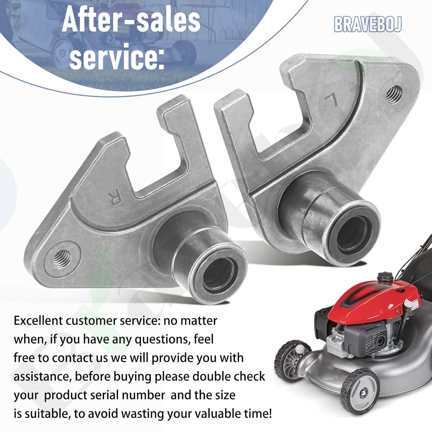 42940-VG3-B01 & 42930-VG3-B01 LEFT W/ RIGHT REAR ARM FOR HD HRR216 HRR216K5 W gallery