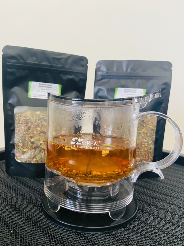"GOLDEN TEA BLEND" Anti-Inflammatory loose leaf tea 3 oz. gallery