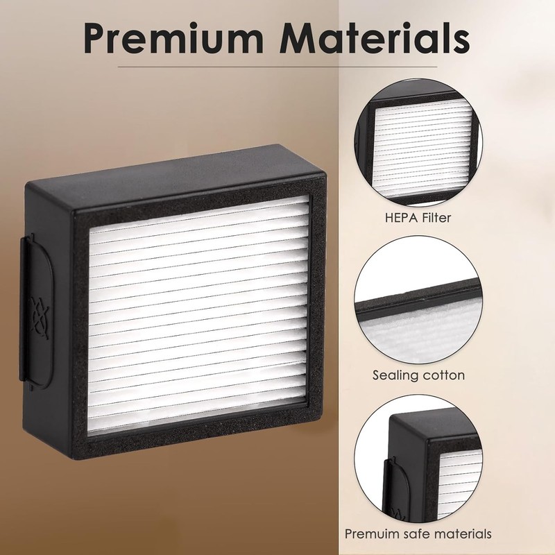 Replacement HEPA Filter for iRobot Roomba Compatible with Combo j7 j7 j9 10 Max gallery