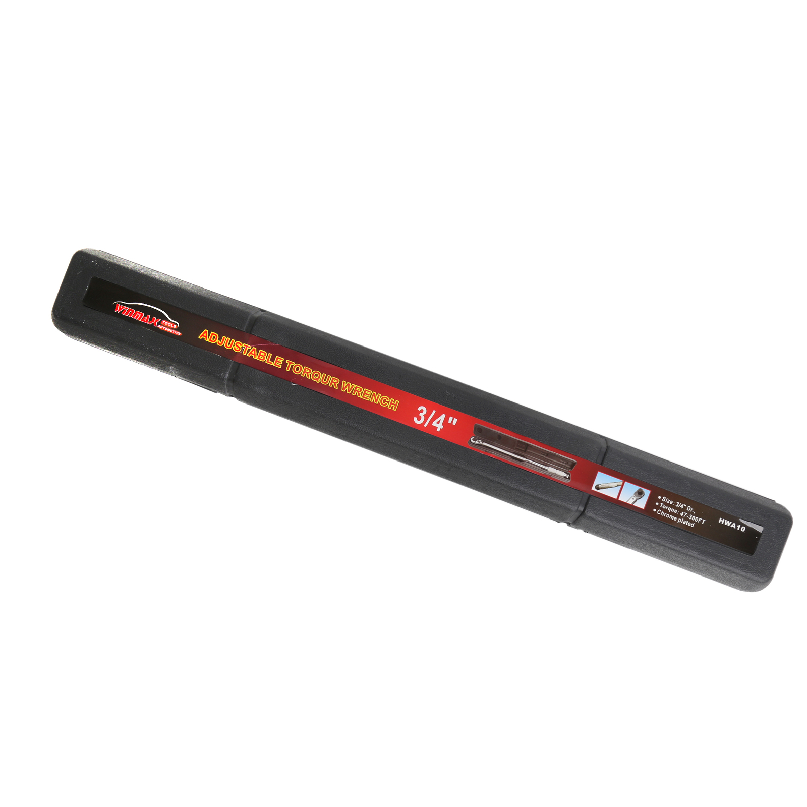 26”L 3/4" Dr Adjustable Reversible Lockable Click Torque Wrench | 50-300 FT/LB gallery