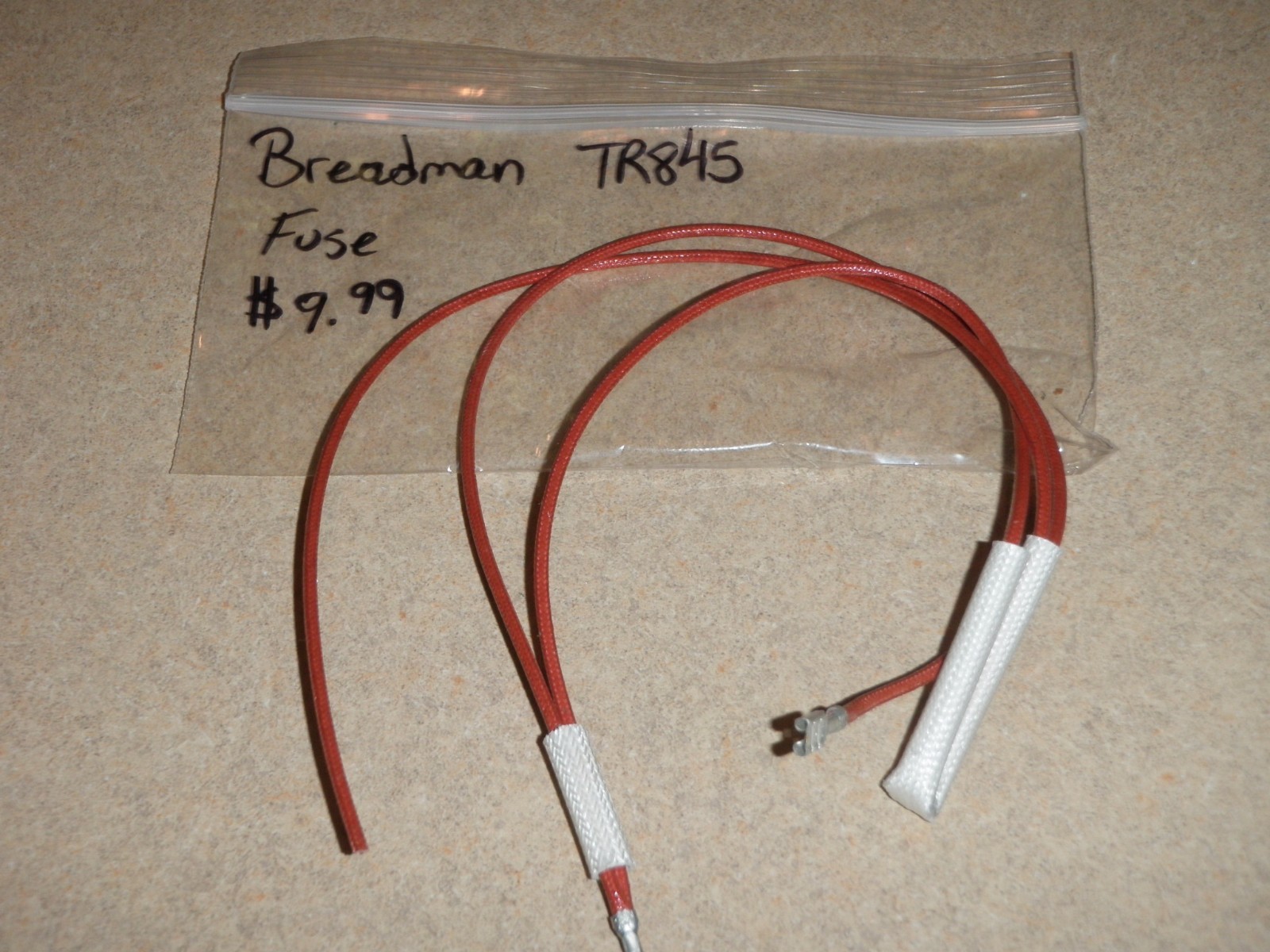 Thermal Fuse Assembly for Breadman Bread Maker Machine Model TR845 only gallery