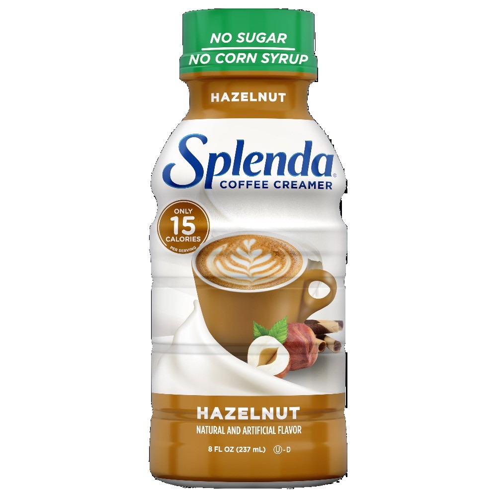 (6 pack) Sugar Free, Low Calorie Hazelnut Coffee Creamer, 8 fl Ounce Bottle gallery