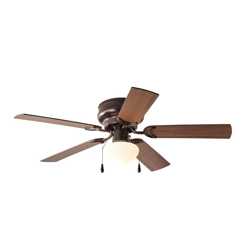 44'' Indoor Reverse Airflow Ceiling Fan w/ LED Light Bronze 5 Blades Living Room gallery