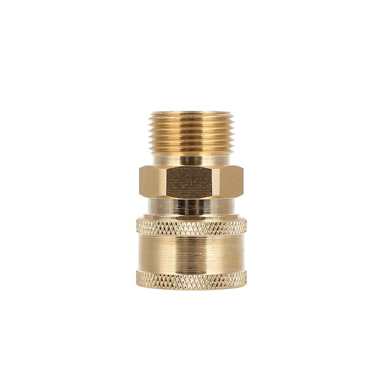5 Pcs Pressure Washer Adapter Set 3/8" Quick Connect For Washer Hose 5000 PSI gallery