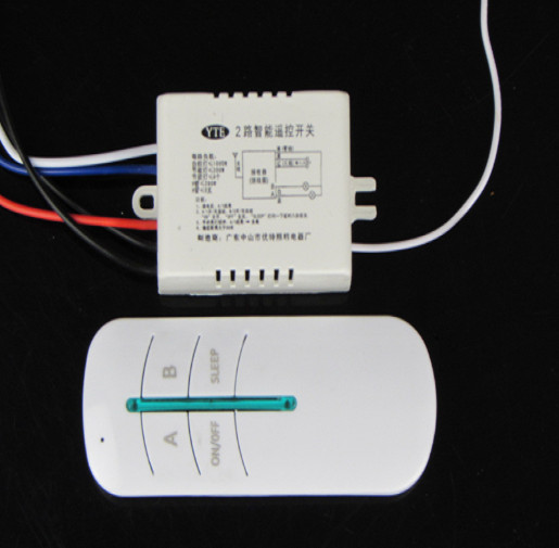 Led Light Lamp 2/3 Way ON/OFF Digital RF Remote Control Switch Wireless gallery