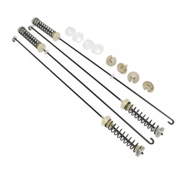 Suspension Rod Kit For Whirlpool WTW4816FW2 WTW4800BQ0 WTW4800BQ1 RTW4641BQ0 NEW gallery