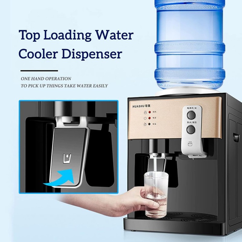 5 Gallons Water Cooler Dispenser Bottom Loading Hot & Cold Water Home Office NEW gallery