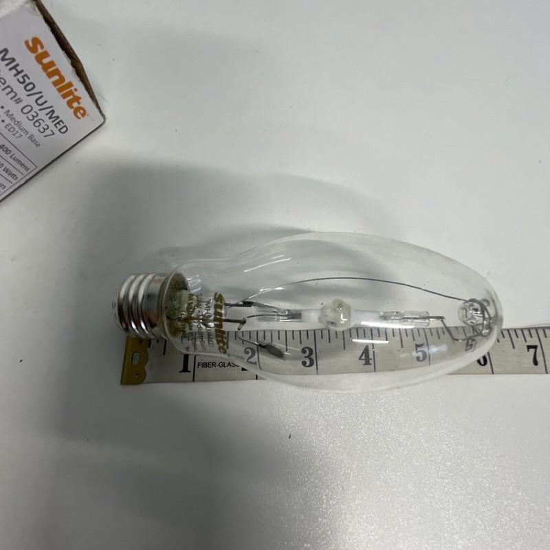 Sunlite Item 03637-SU MH50/U/MED M110 Metal Halide Lamp, 50 Watts, Pulse Start gallery