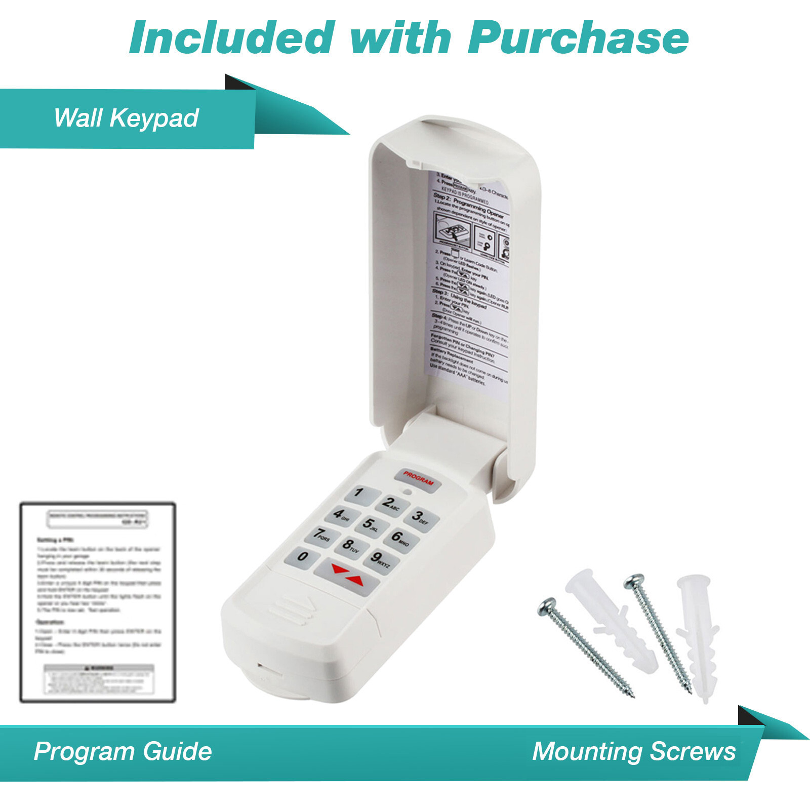 For Genie Garage Door Opener Remote Wireless Keyless Keypad Intellicode gallery