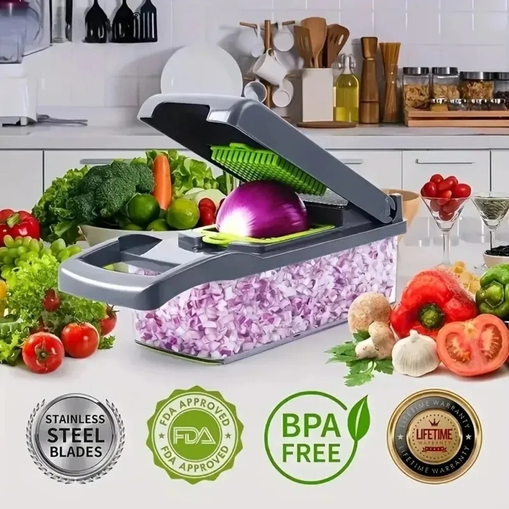 Fullstar Mandoline Slicer for Kitchen - Chopper gallery