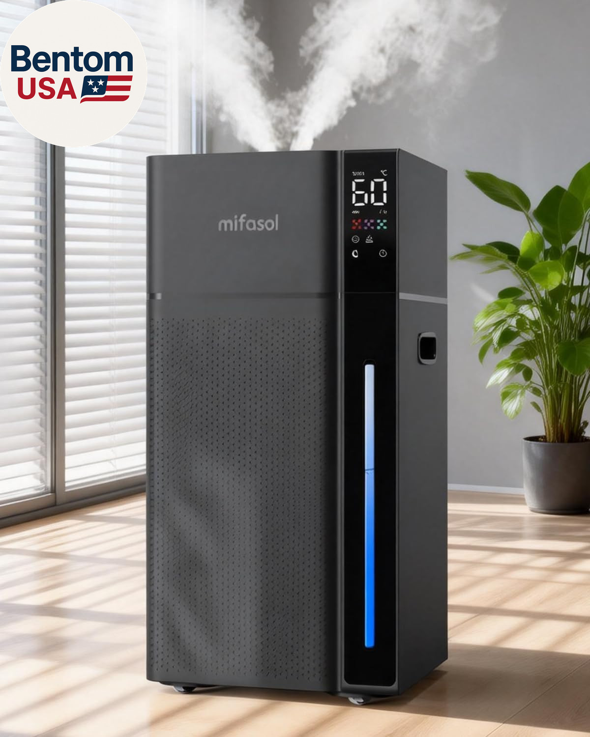 Humidifier Large Room, 5.3Gal/20L Large Humidifiers for Home 1500 Sq Ft, Cool Mi gallery
