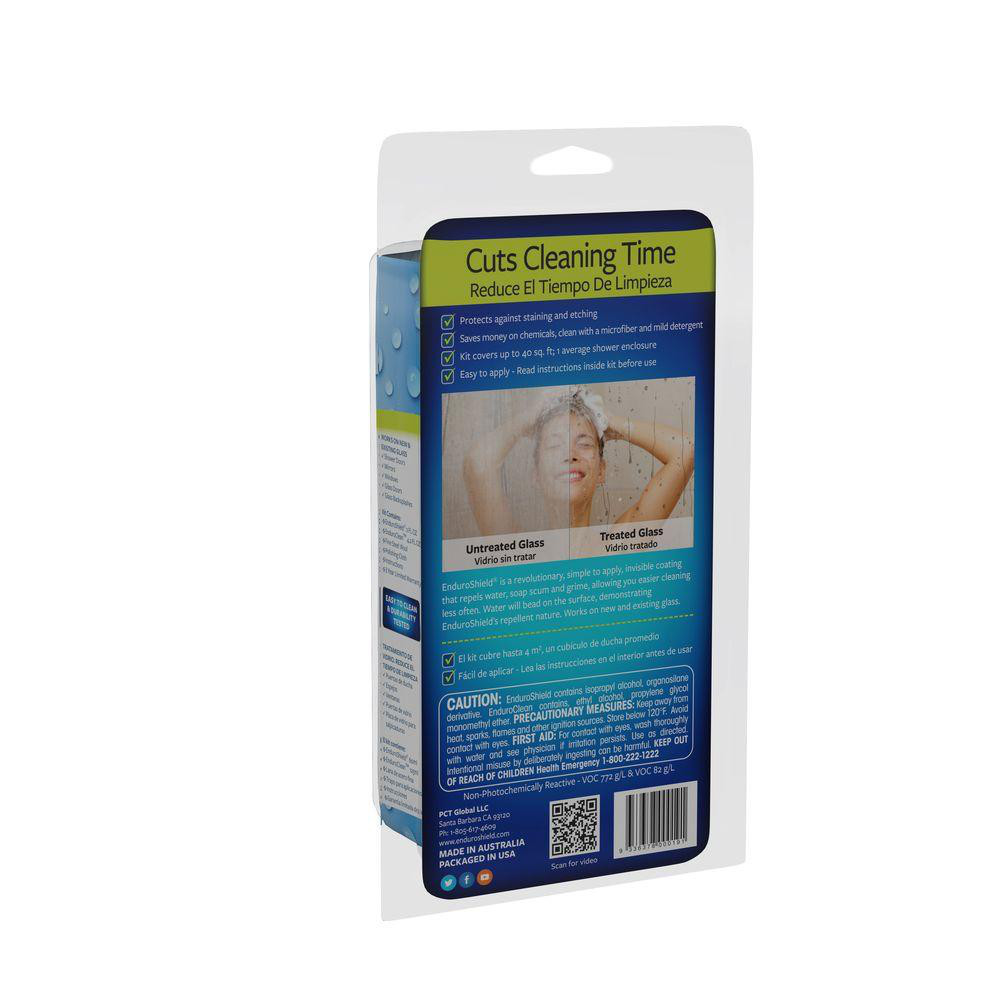 Glass Treatment Kit With 2 Oz. Coating And 4.2 Oz. Cleaner For Glass Showers gallery