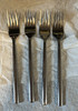 Cambridge Stainless 4 dinner forks 7 3/4 inches unknown to me pattern gallery