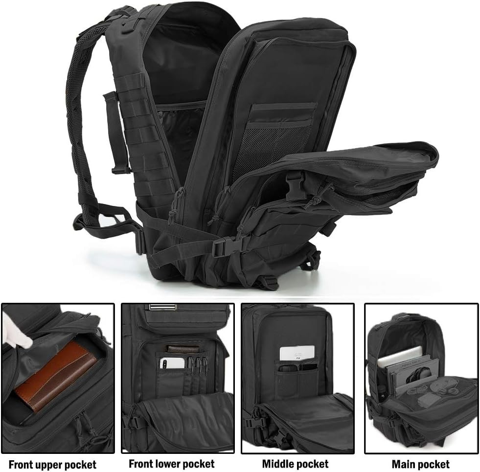 45L Hiking Backpack: External Strap Design for Outdoor Adventures 5