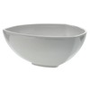 HUBERT® Triangle Shape Serving Bowl 73 oz White Melamine - 10" L x 10" W x 4 gallery